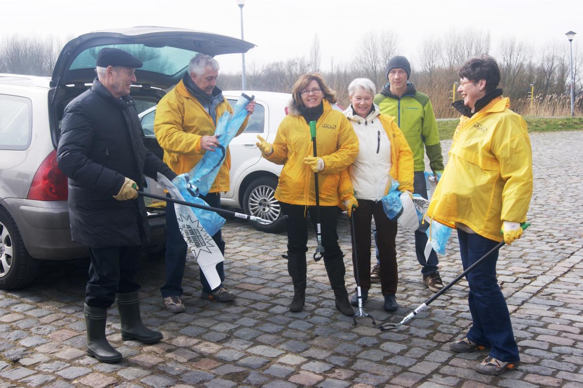 Zwerfvuilactie N-VA Bornem