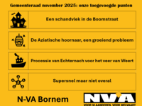 Agendapunten gemeenteraad november 2025 klein Gemeenteraad november 2025 klein